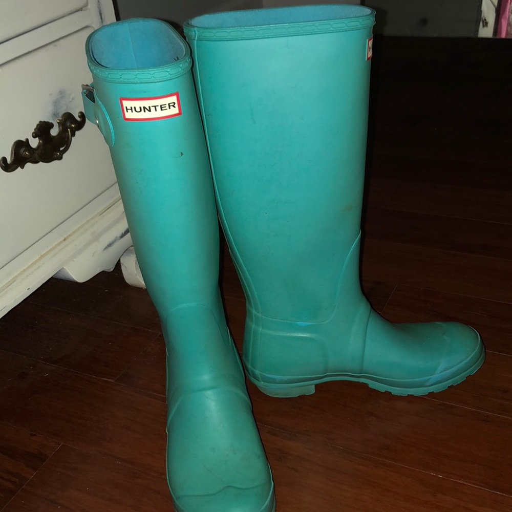 Hunter rain boots